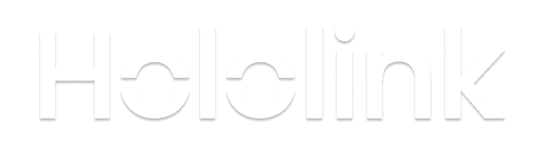 Hololink company logo, Obraz edge AI client
