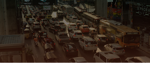 AI-powered automotive and mobility solution monitoring urban traffic using computer vision for vehicle detection and traffic management.