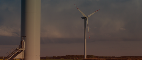 AI-powered monitoring of wind turbines for renewable energy generation, predictive maintenance, and utility asset management.