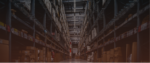 AI-powered logistics and supply chain management in a warehouse using computer vision for inventory tracking and warehouse automation.